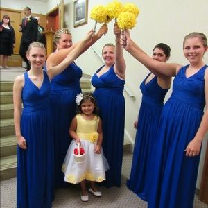 Beautiful blue dress